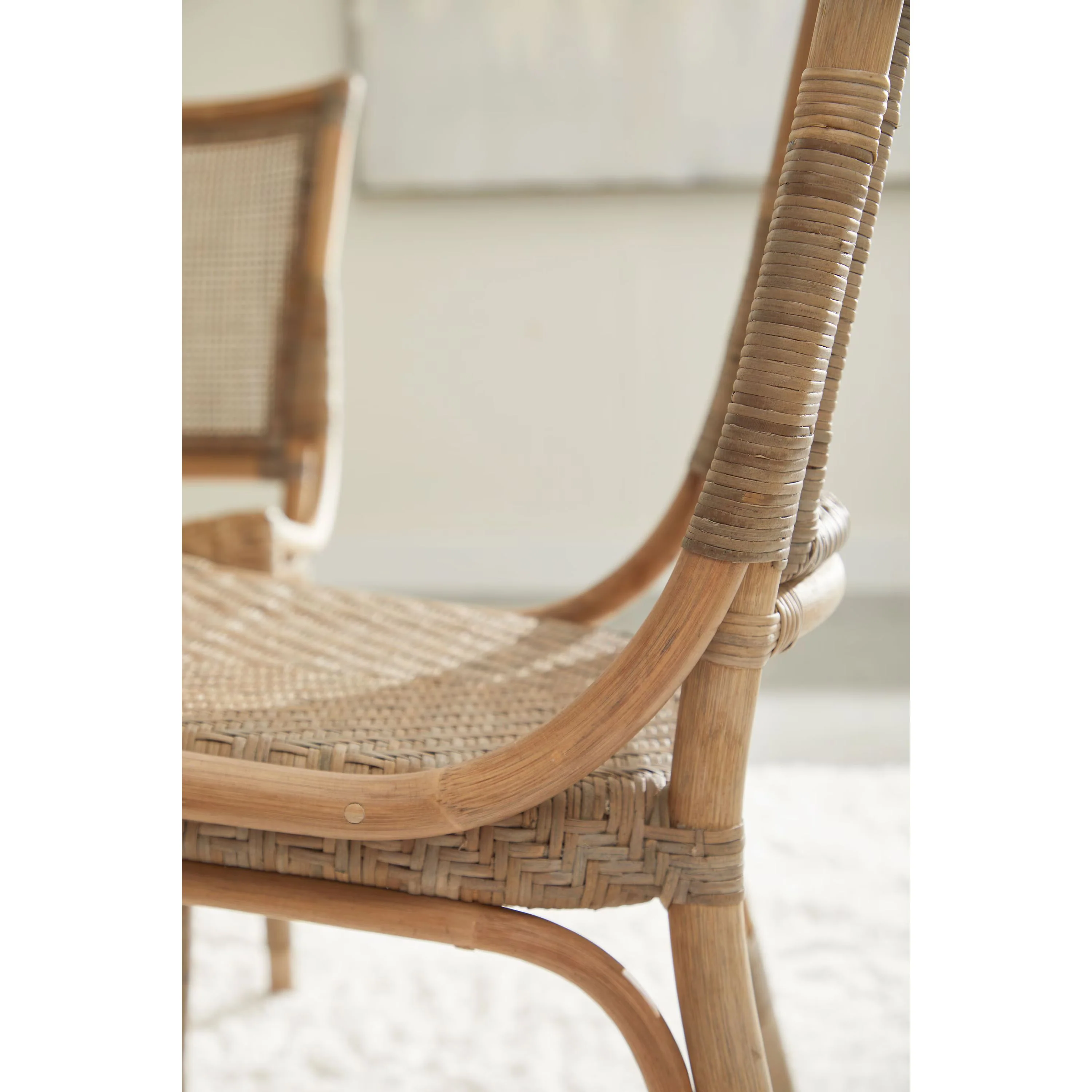 Essentials For Living Luna Dining Chair ~ Matte Gray, Matte Gray Binding (Set of 2) - Image 7