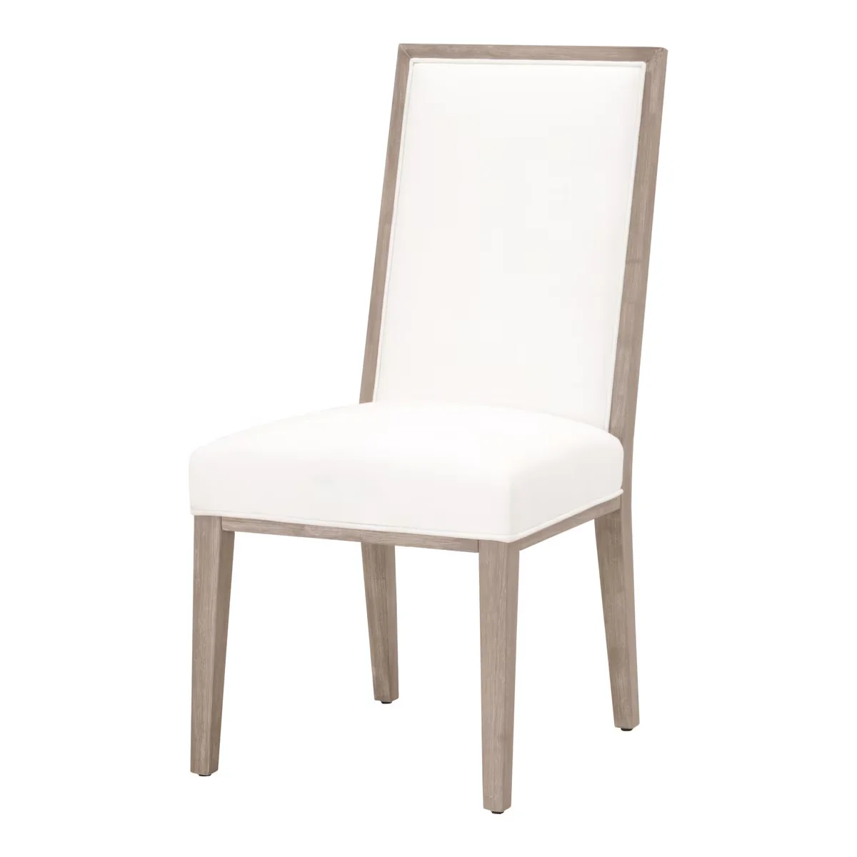 Essentials For Living Martin Dining Chair ~ LiveSmart Peyton-Pearl With Natural Gray (SET of 2) - Image 2