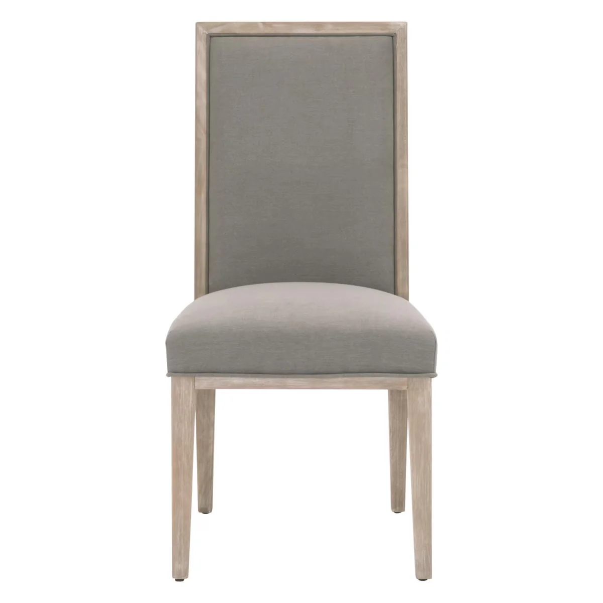 Essentials For Living Martin Dining Chair ~ LiveSmart Peyton-Slate, Natural Gray (SET of 2)
