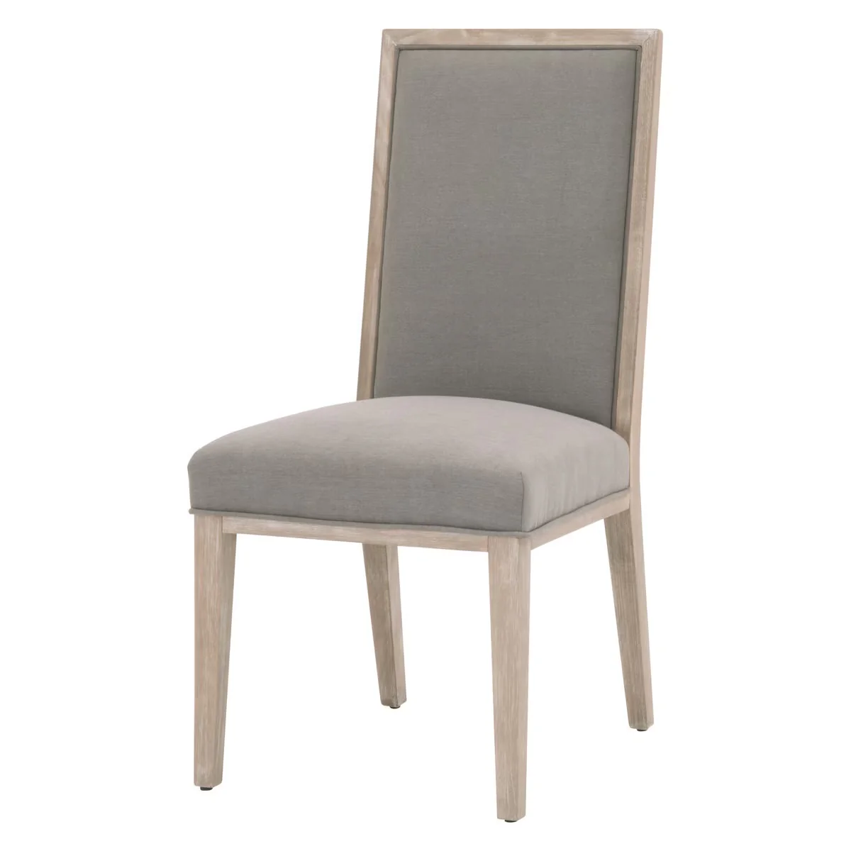 Essentials For Living Martin Dining Chair ~ LiveSmart Peyton-Slate, Natural Gray (SET of 2) - Image 2