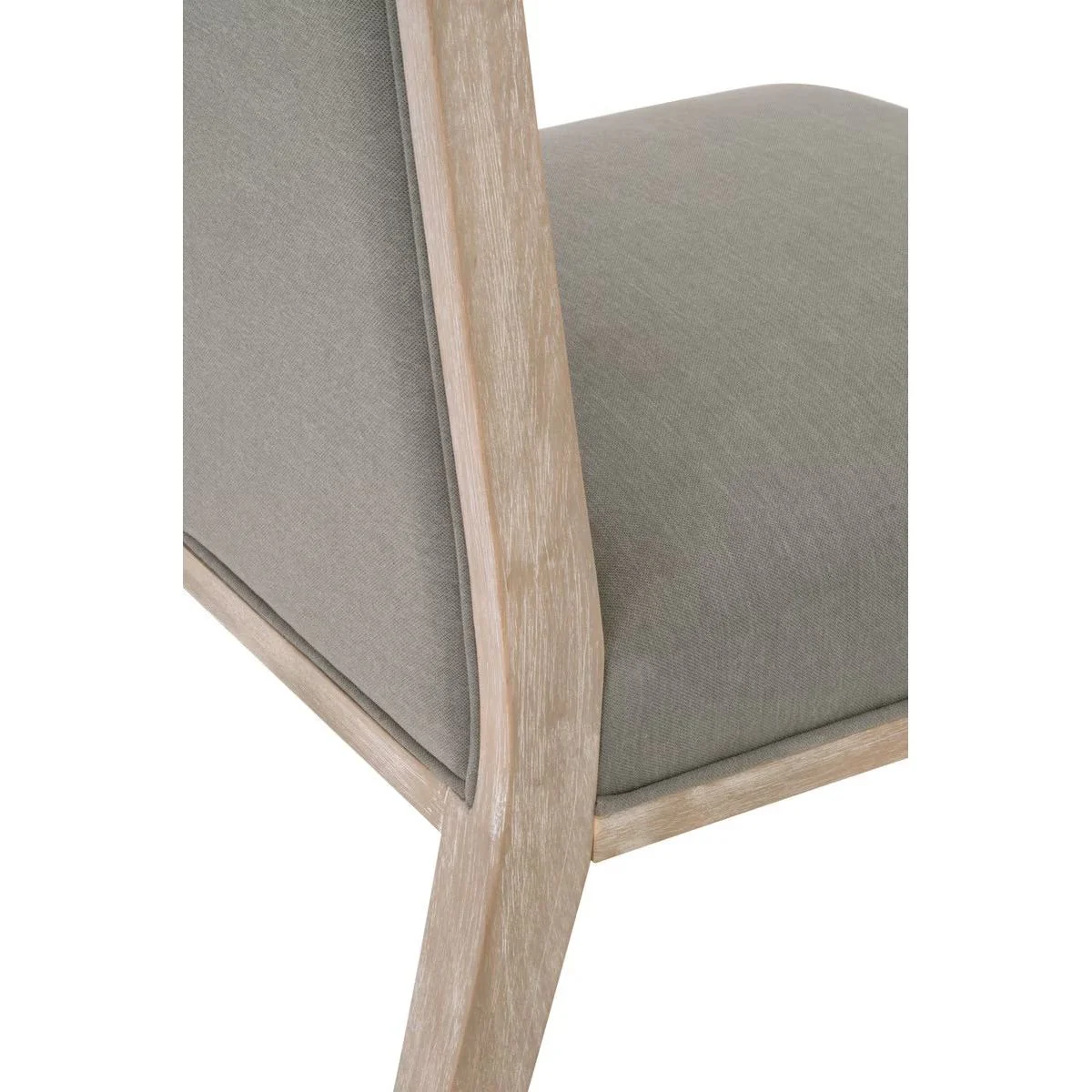 Essentials For Living Martin Dining Chair ~ LiveSmart Peyton-Slate, Natural Gray (SET of 2) - Image 6