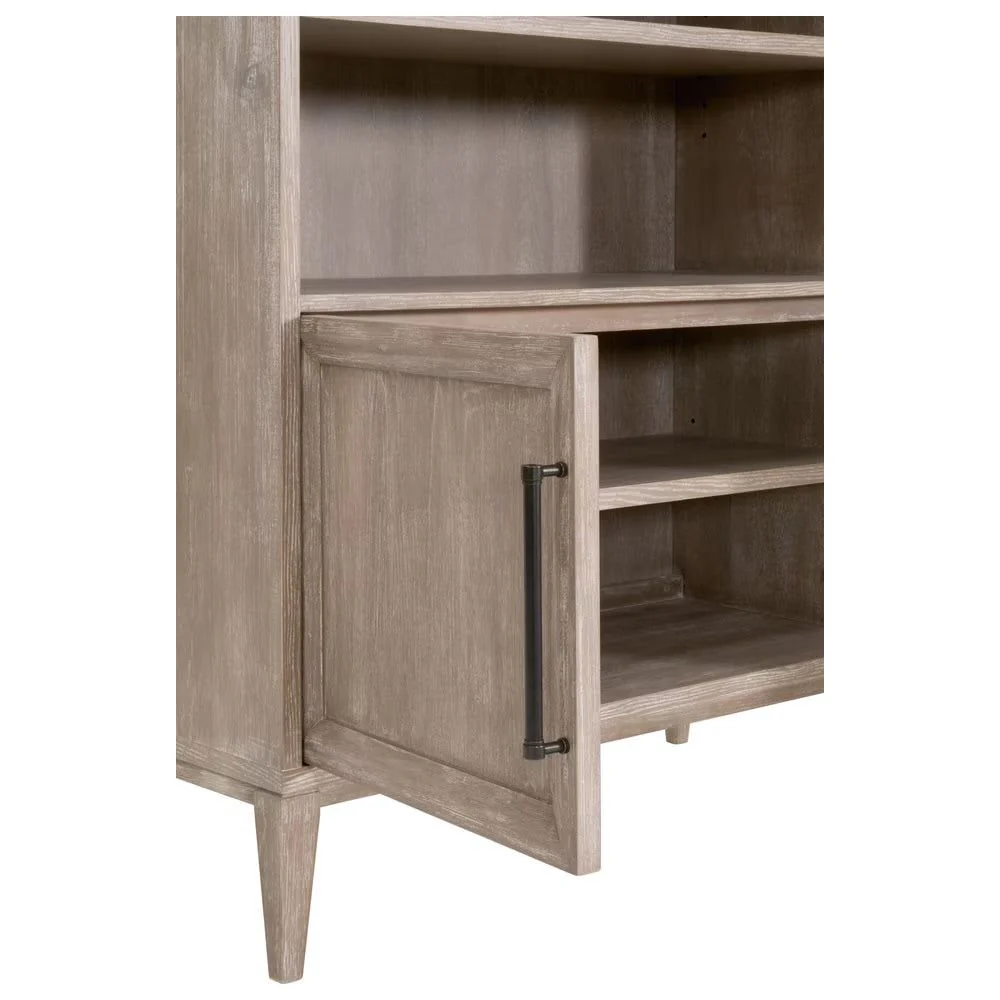 Essentials For Living Morris Storage Bookcase ~ Natural Gray Acacia - Image 13