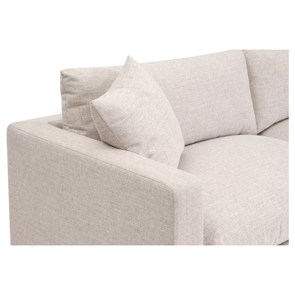 Essentials For Living Newport Outdoor 91” Track Arm Sofa ~ LiveSmart Shapiro-Sand - Image 4