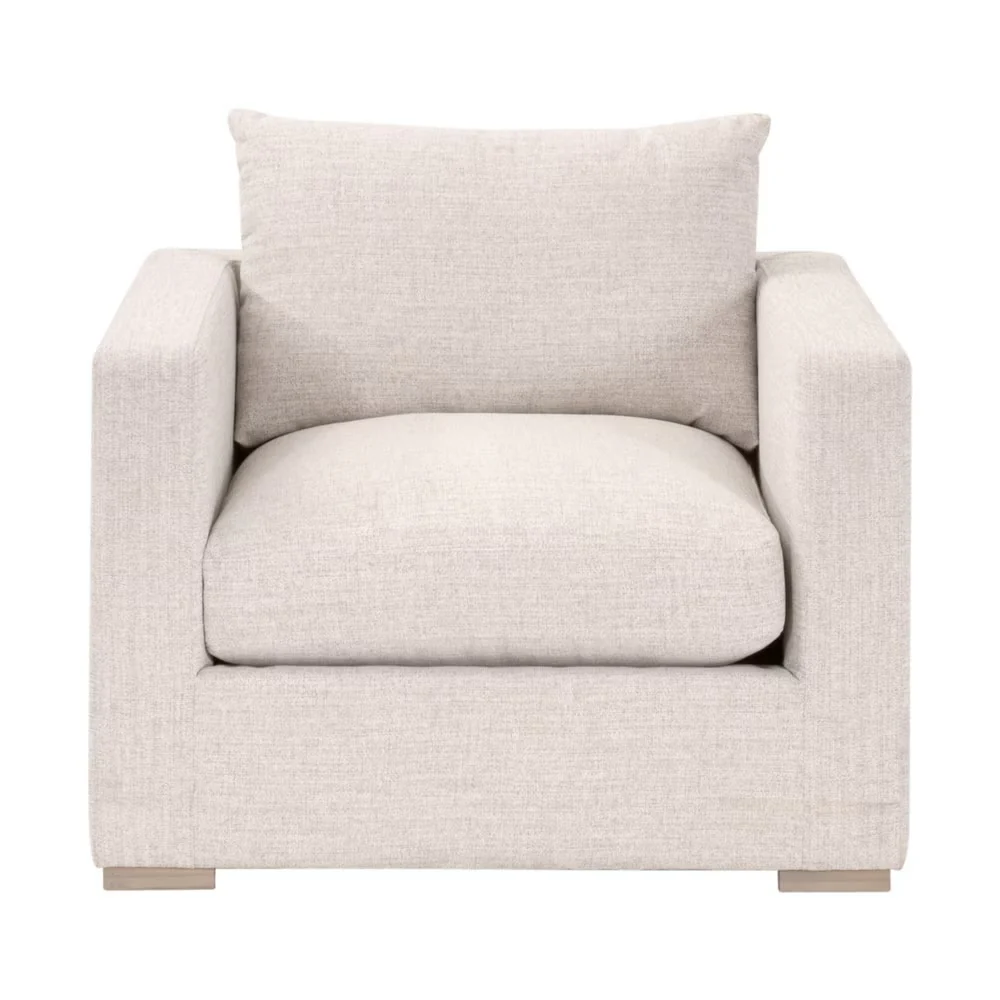 Essentials For Living Newport Track Arm Sofa Chair ~ LiveSmart Shapiro-Sand
