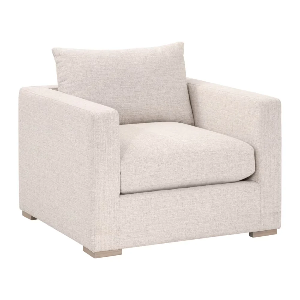 Essentials For Living Newport Track Arm Sofa Chair ~ LiveSmart Shapiro-Sand - Image 2
