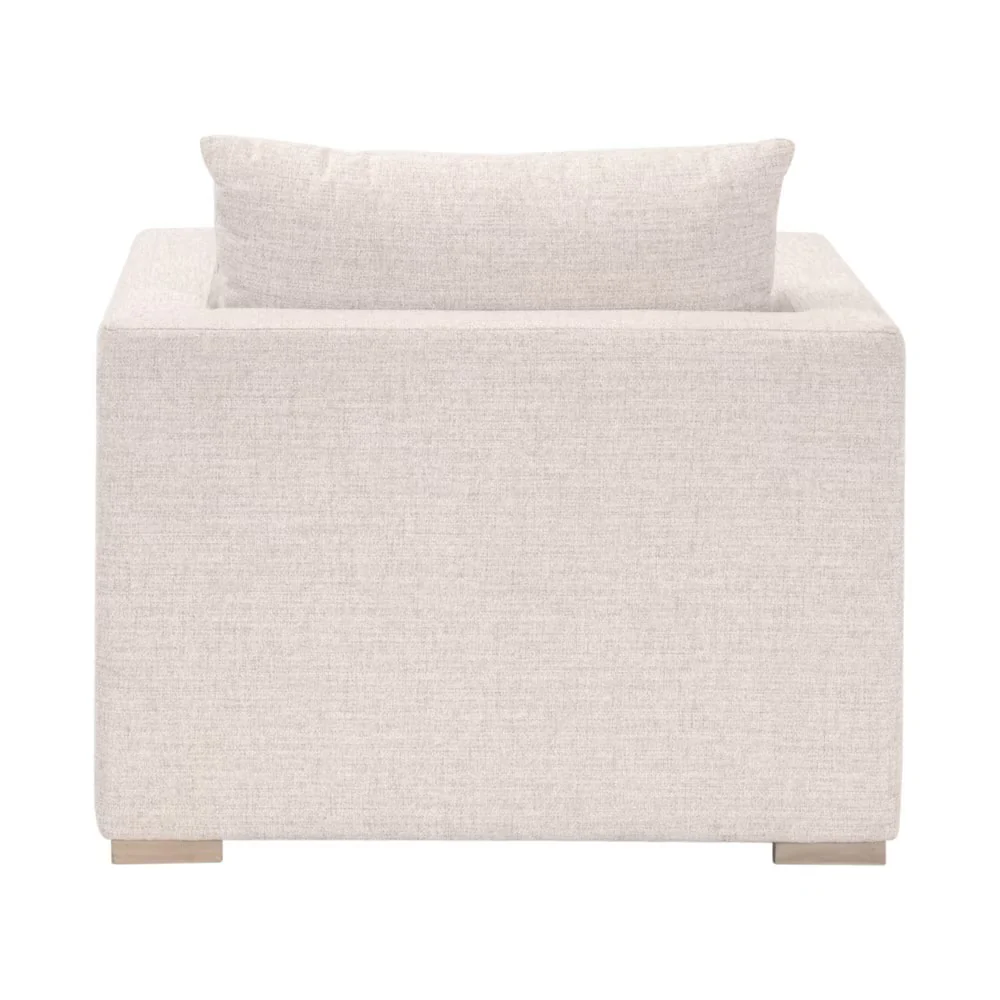 Essentials For Living Newport Track Arm Sofa Chair ~ LiveSmart Shapiro-Sand - Image 5