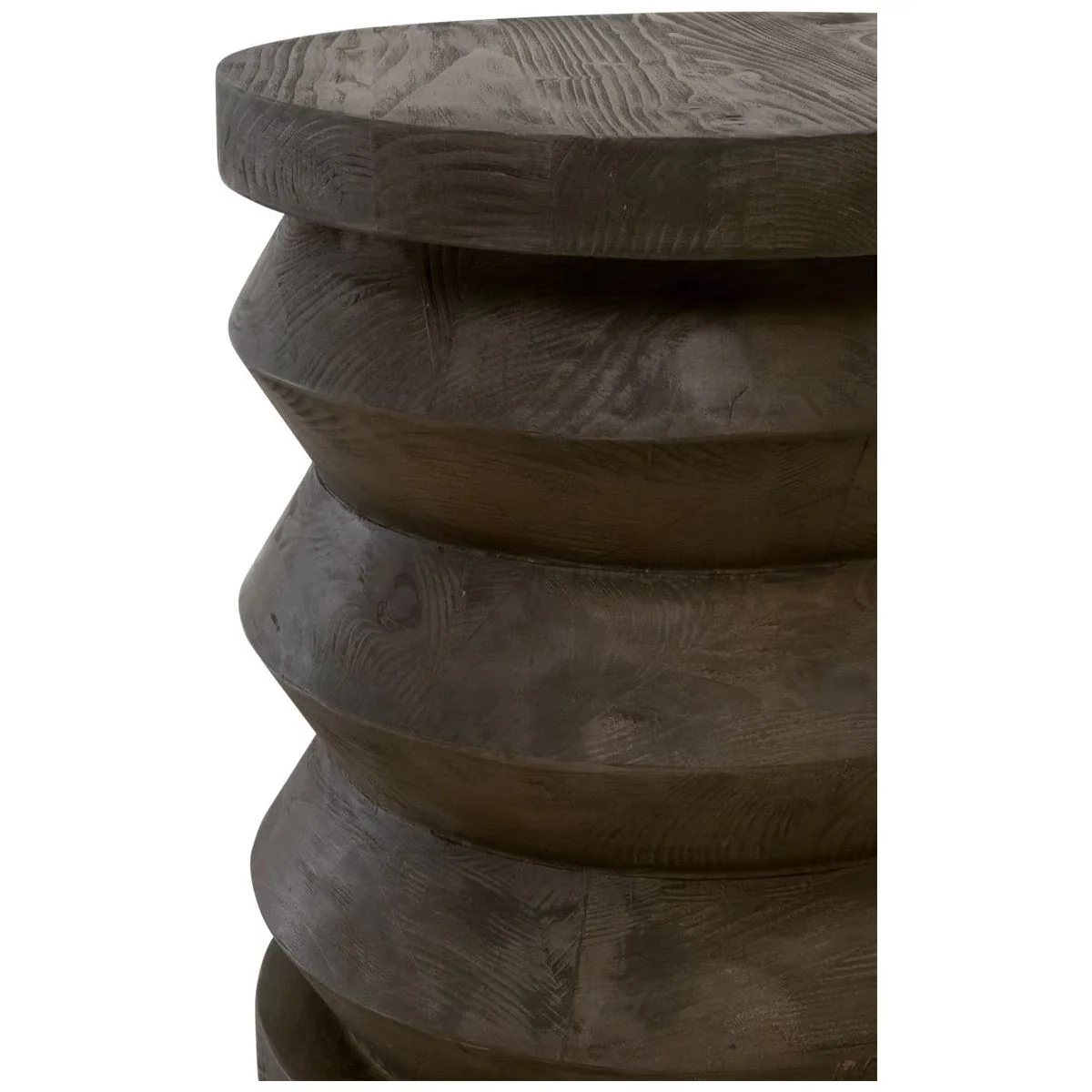 Essentials For Living Pier Accent Table~ Drift Brown Pine - Image 2