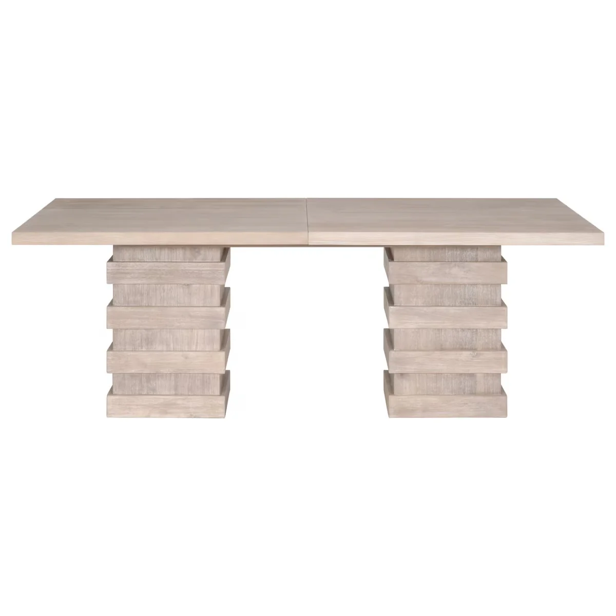 Essentials For Living Plaza Extension Dining Table ~ Natural Gray Acacia - Image 4