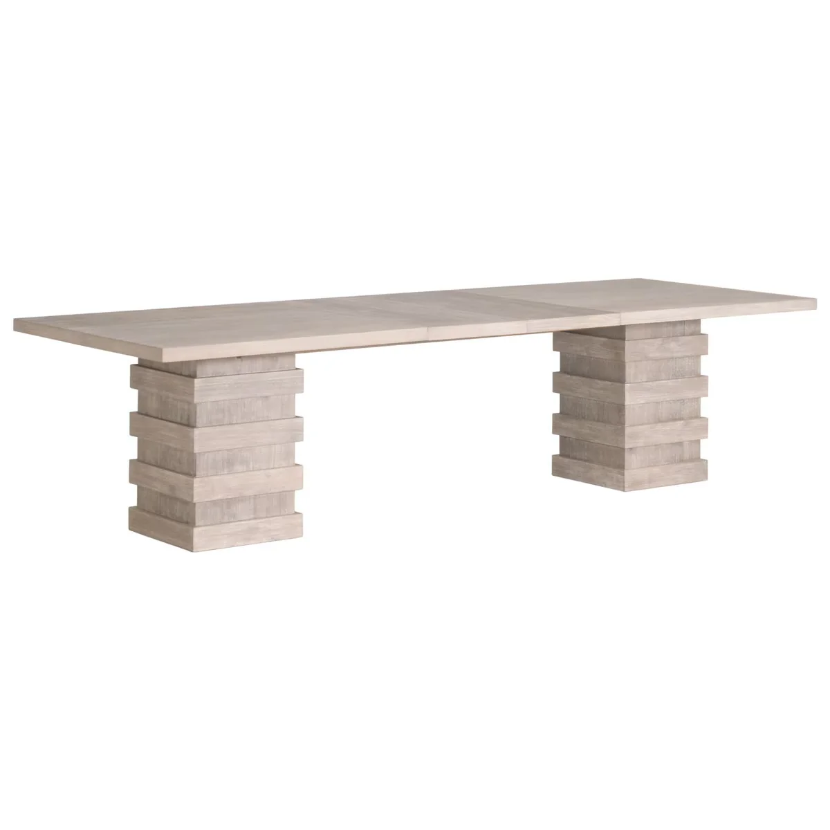 Essentials For Living Plaza Extension Dining Table ~ Natural Gray Acacia - Image 7