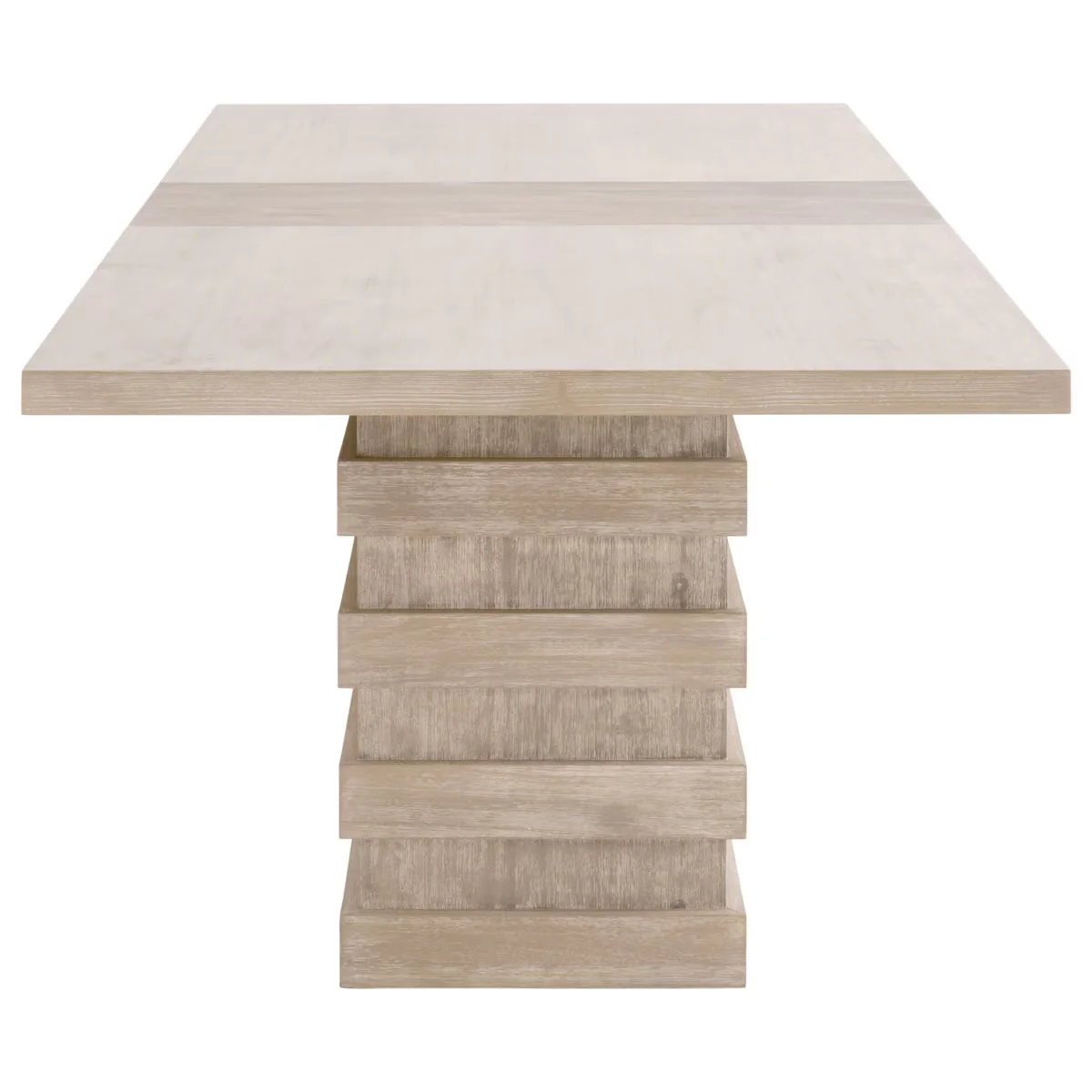 Essentials For Living Plaza Extension Dining Table ~ Natural Gray Acacia - Image 8