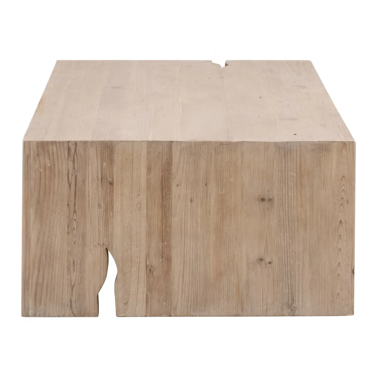 Essentials For Living Reed Coffee Table ~ Smoke Gray Pine - Image 5