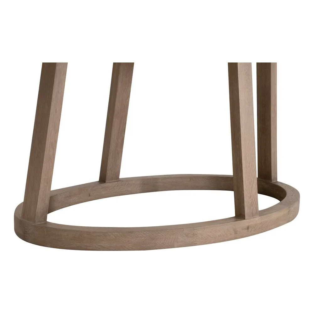 Essentials For Living Reeves Oval Dining Table 78" x 48" ~ Smoke Gray Oak - Image 6