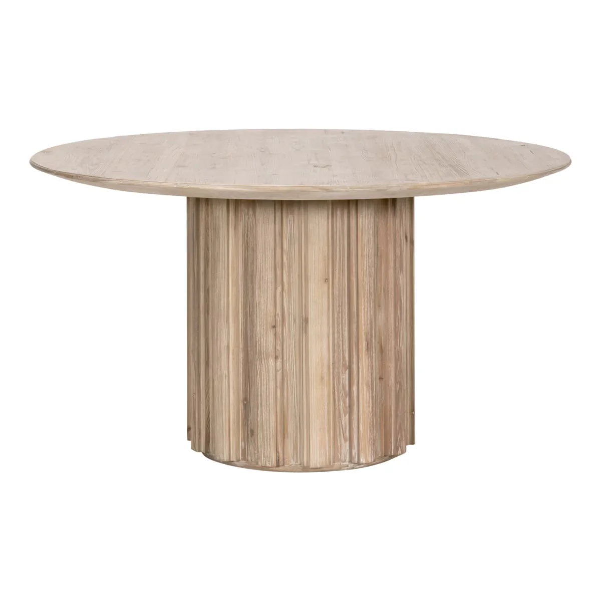 Essentials For Living Roma 54” Round Dining Table ~ Smoke Gray Pine ~ LIMITED QUANTITY! 1 LEFT! - Image 2