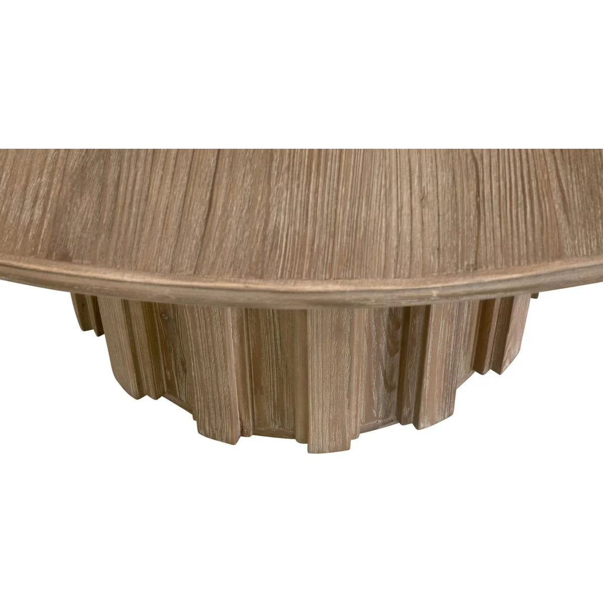 Essentials For Living Roma 54” Round Dining Table ~ Smoke Gray Pine ~ LIMITED QUANTITY! 1 LEFT! - Image 5