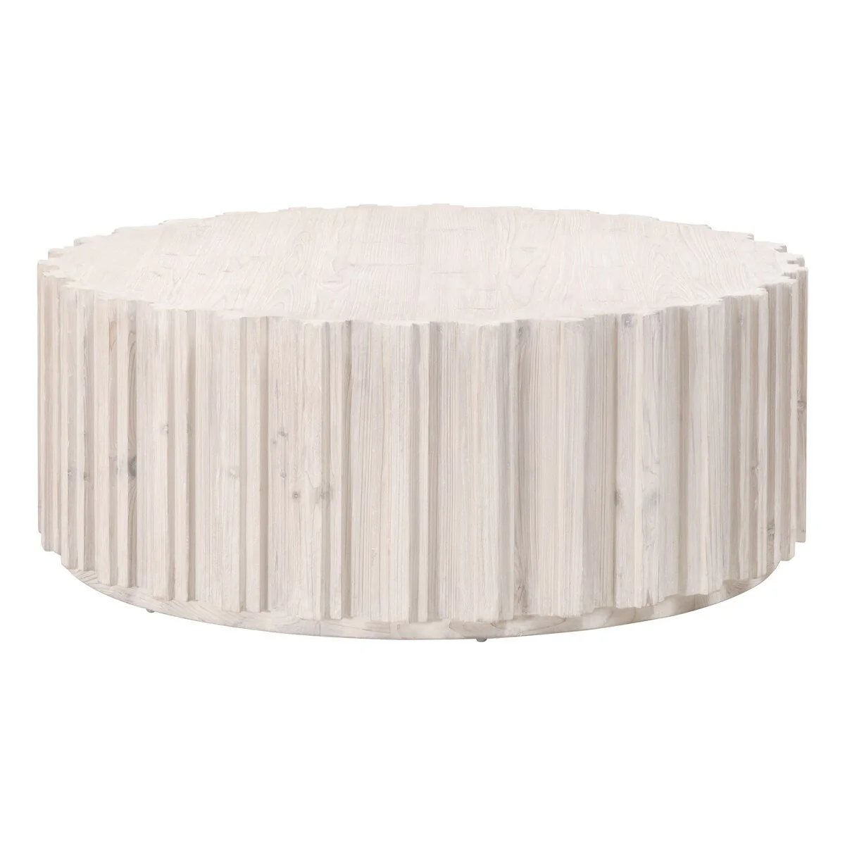 Essentials For Living Roma Coffee Table ~ White Wash Pine