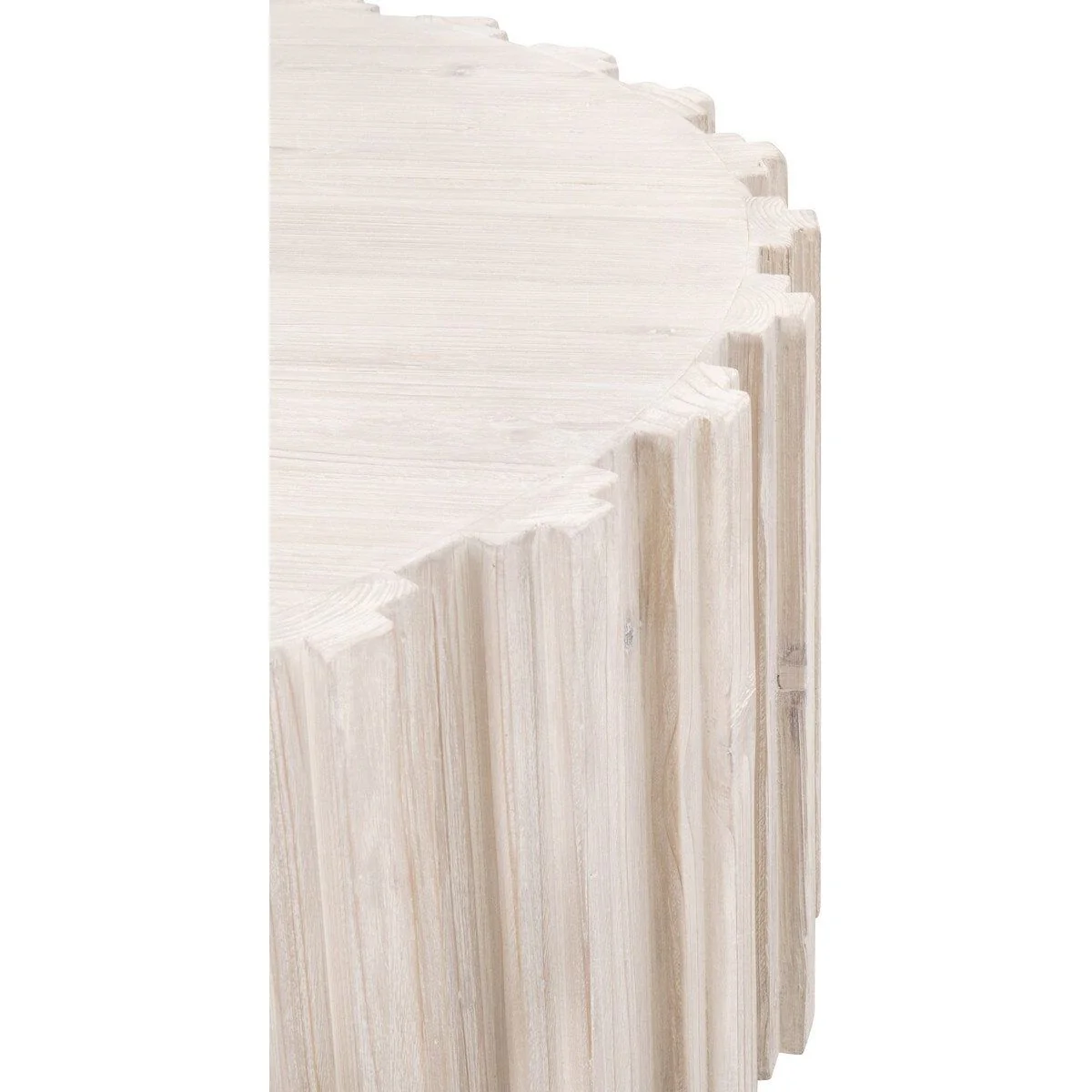 Essentials For Living Roma Coffee Table ~ White Wash Pine - Image 5