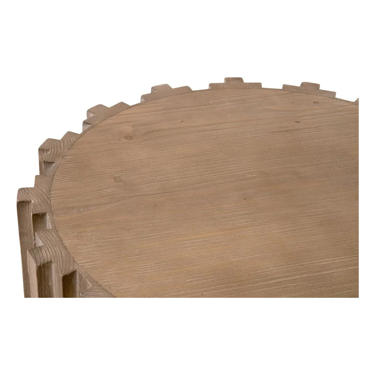 Essentials For Living Roma End Table ~ Smoke Gray Pine - Image 3