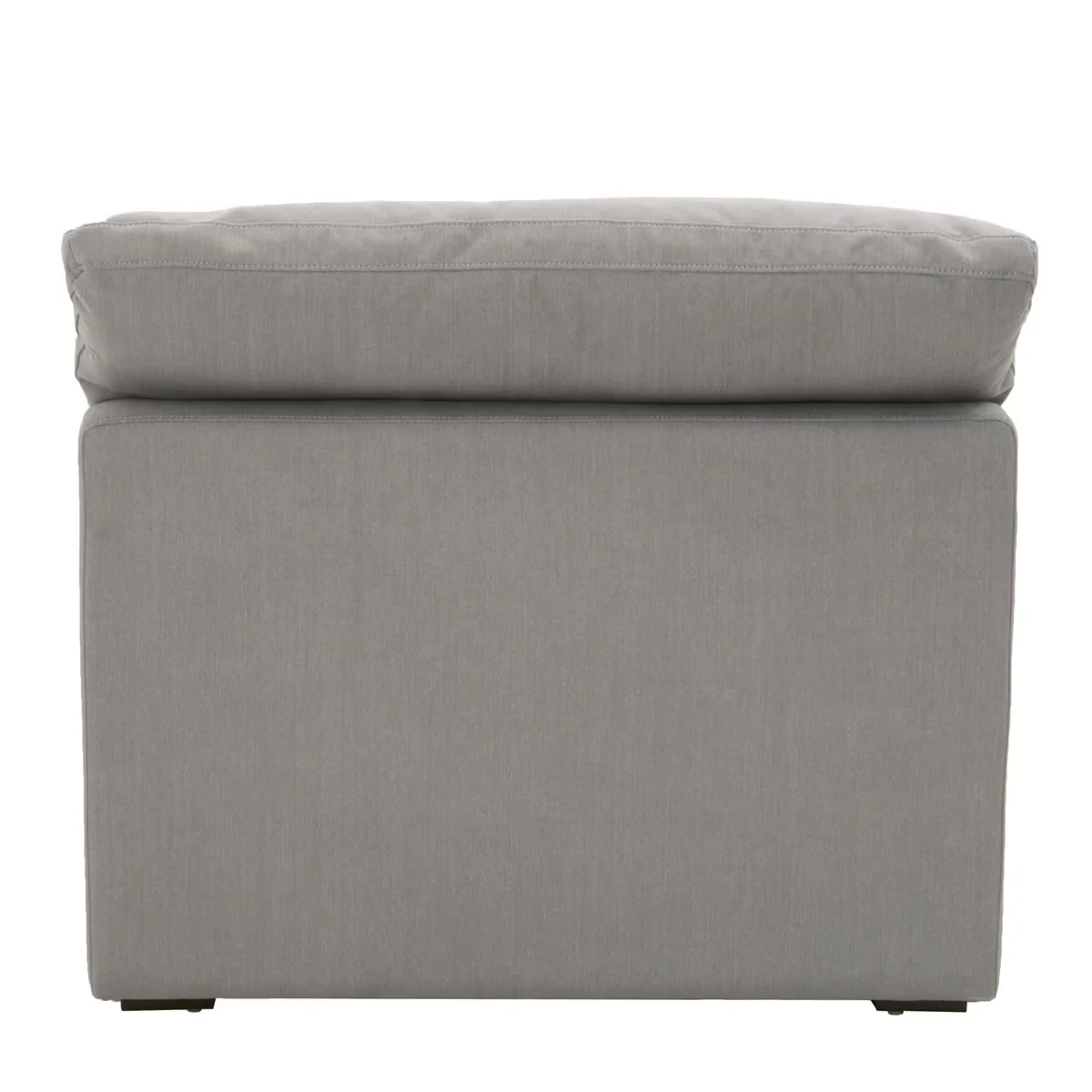Essentials For Living Sky Modular Armless Chair ~ LiveSmart Peyton-Slate Performance Fabric - Image 5
