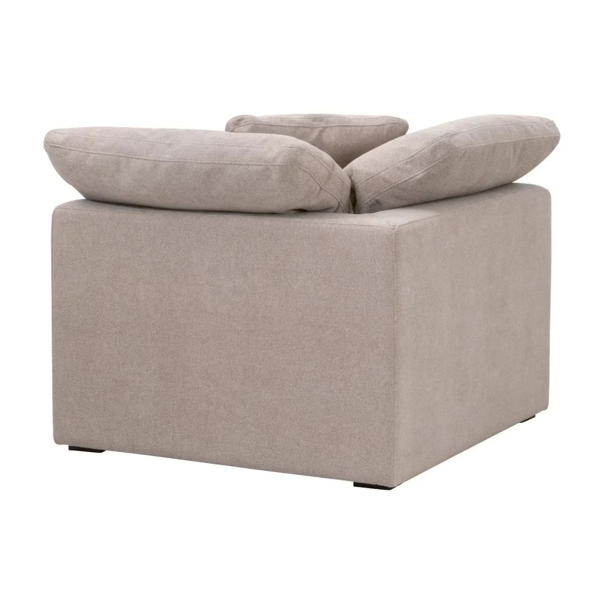 Essentials For Living Sky Modular Corner Chair ~ Latte Micro Boucle Performance Fabric - Image 4