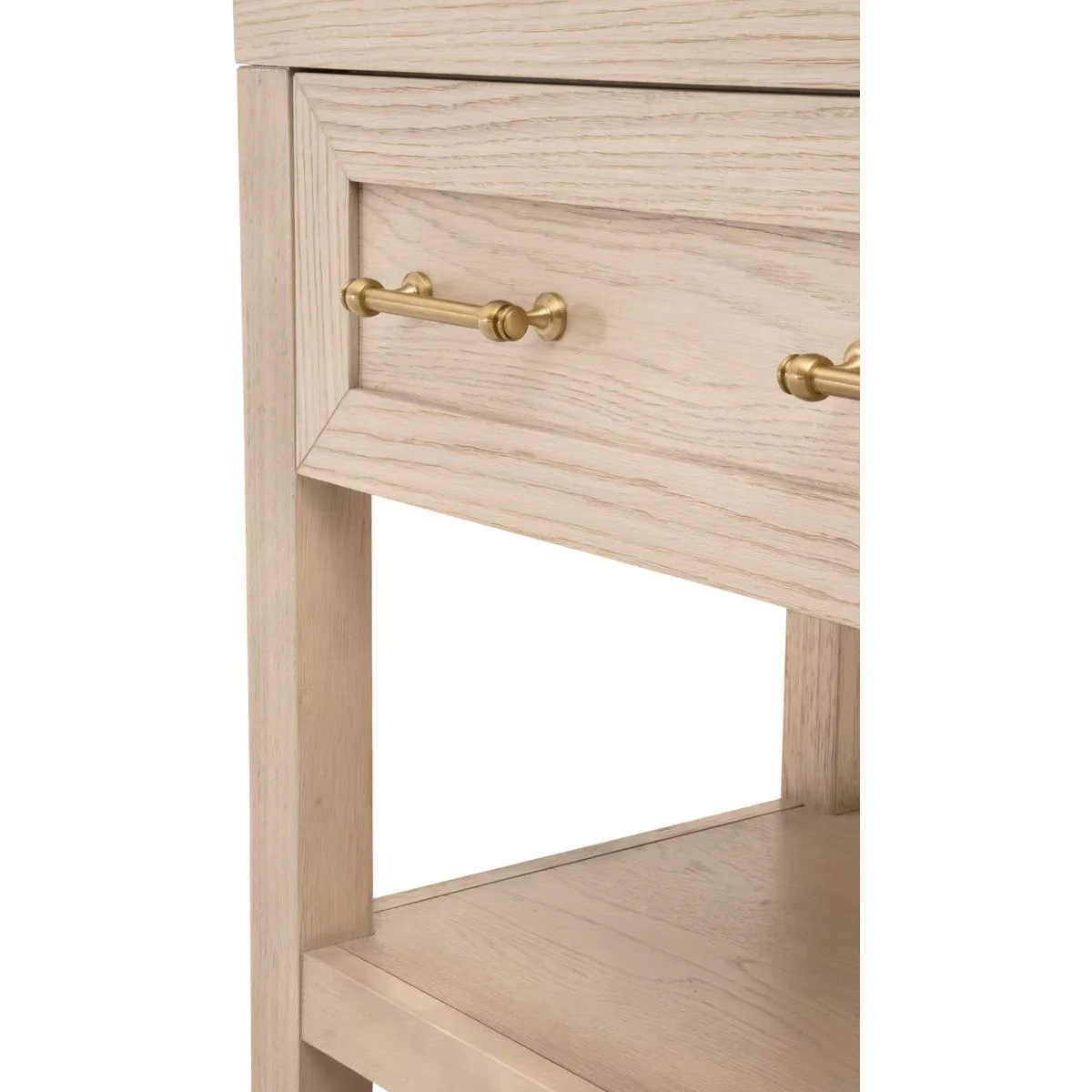 Essentials For Living Stella 1-Drawer Nightstand ~ Light Honey Oak - Image 5
