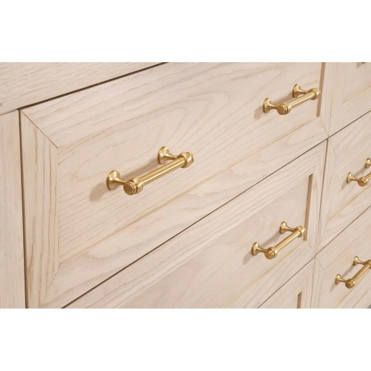 Essentials For Living Stella 6-Drawer Double Dresser ~ Light Honey Oak - Image 5