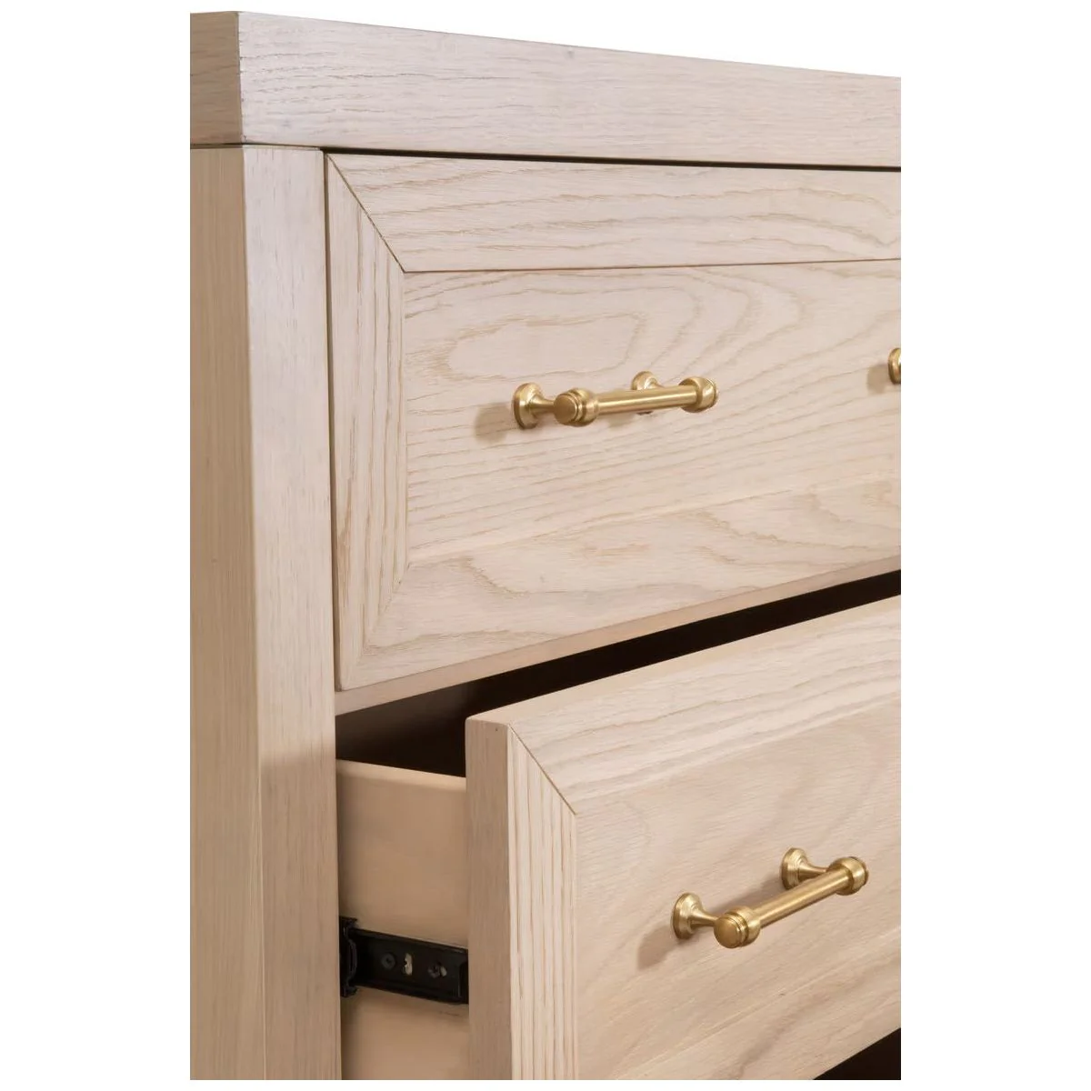 Essentials For Living Stella 6-Drawer Double Dresser ~ Light Honey Oak - Image 6