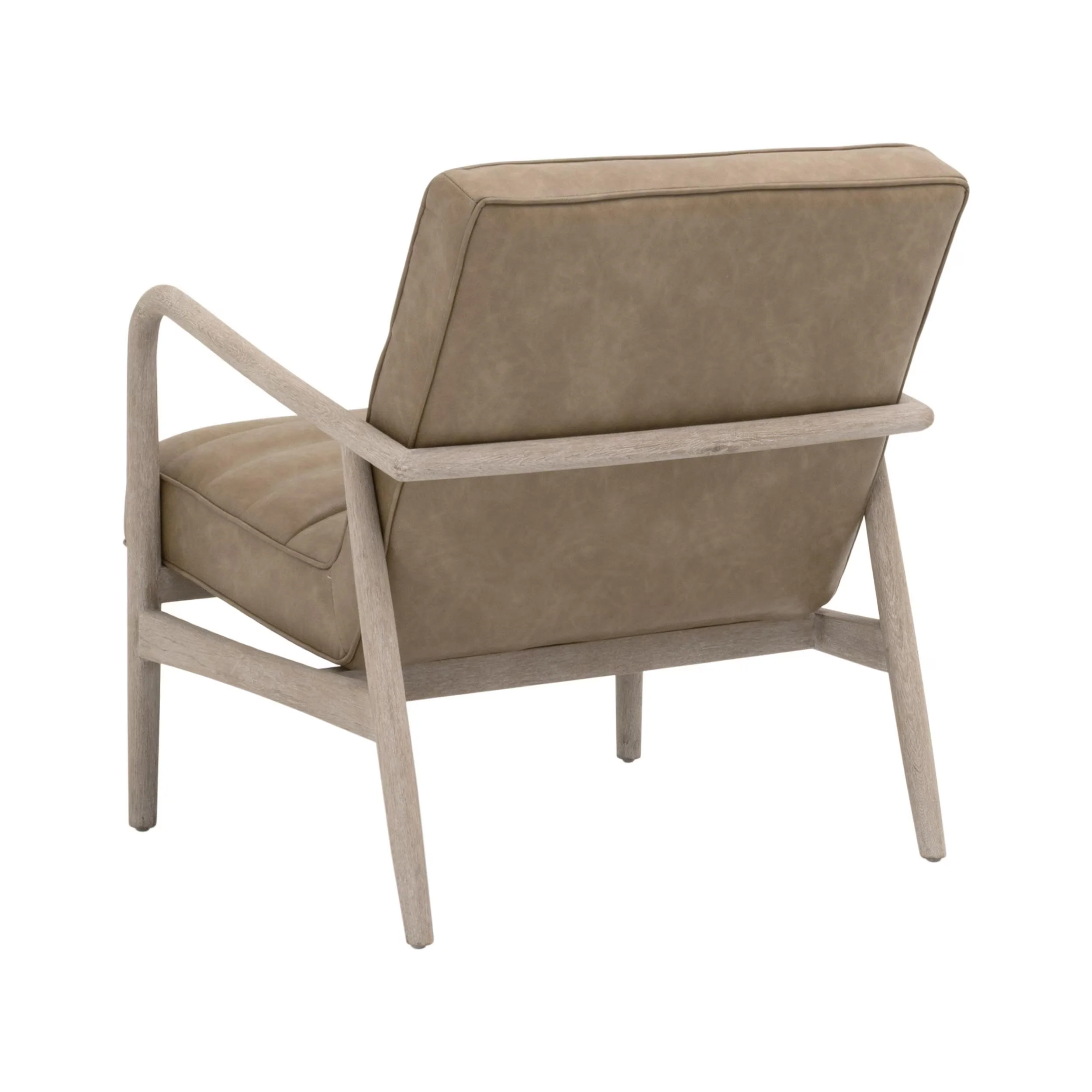 Essentials For Living Tahoe Club Chair ~ Ivanhoe Toast, Natural Gray Oak - Image 4