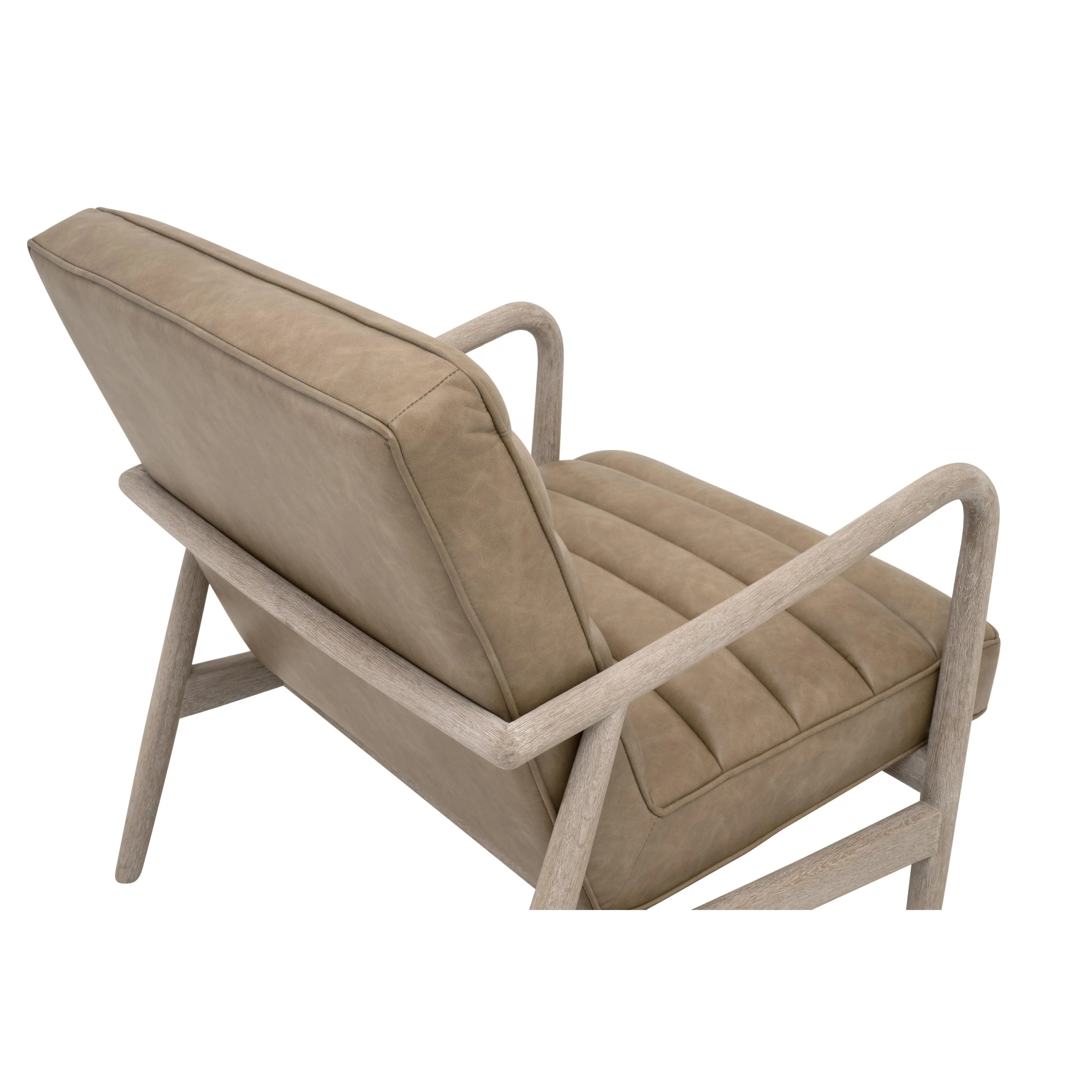 Essentials For Living Tahoe Club Chair ~ Ivanhoe Toast, Natural Gray Oak - Image 6