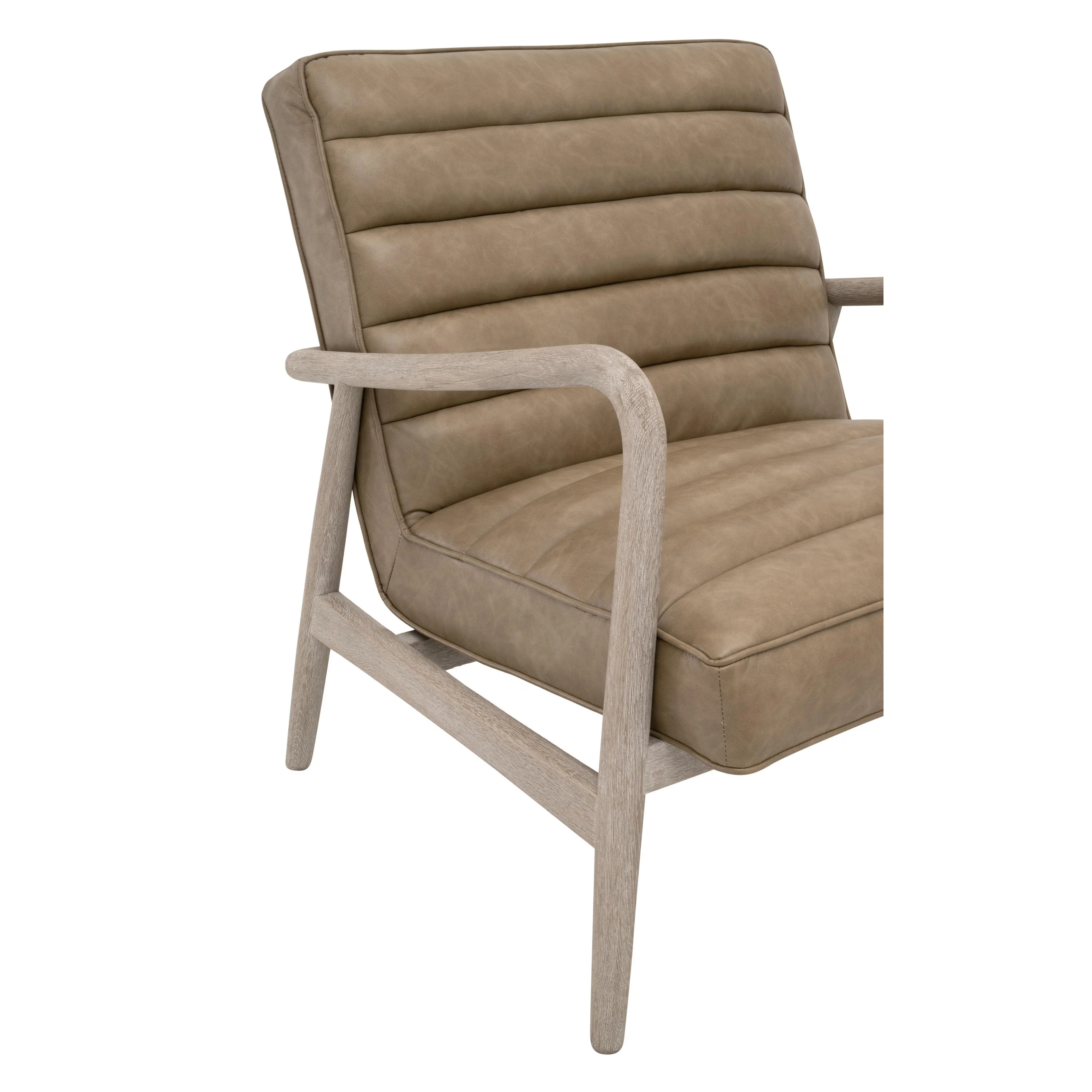 Essentials For Living Tahoe Club Chair ~ Ivanhoe Toast, Natural Gray Oak - Image 7