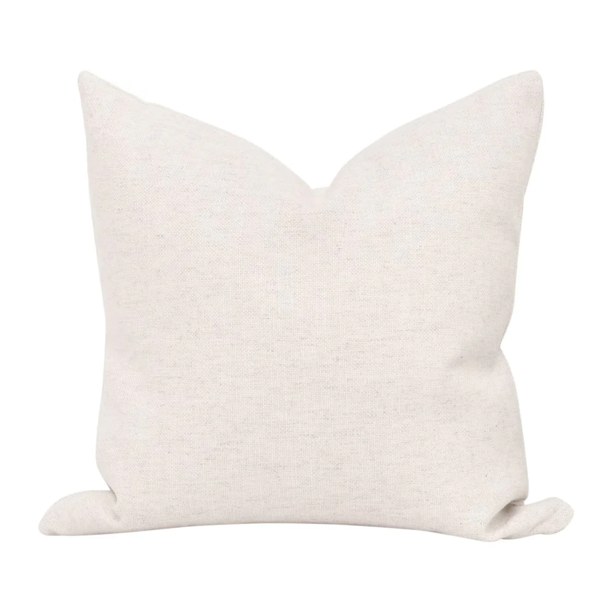 Essentials For Living The Basic 22” Essential Pillow ~ Performance Textured Cream Linen