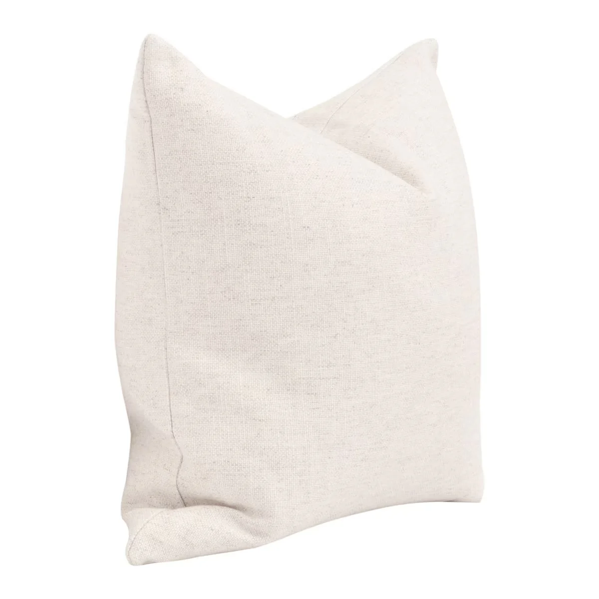 Essentials For Living The Basic 22” Essential Pillow ~ Performance Textured Cream Linen - Image 2