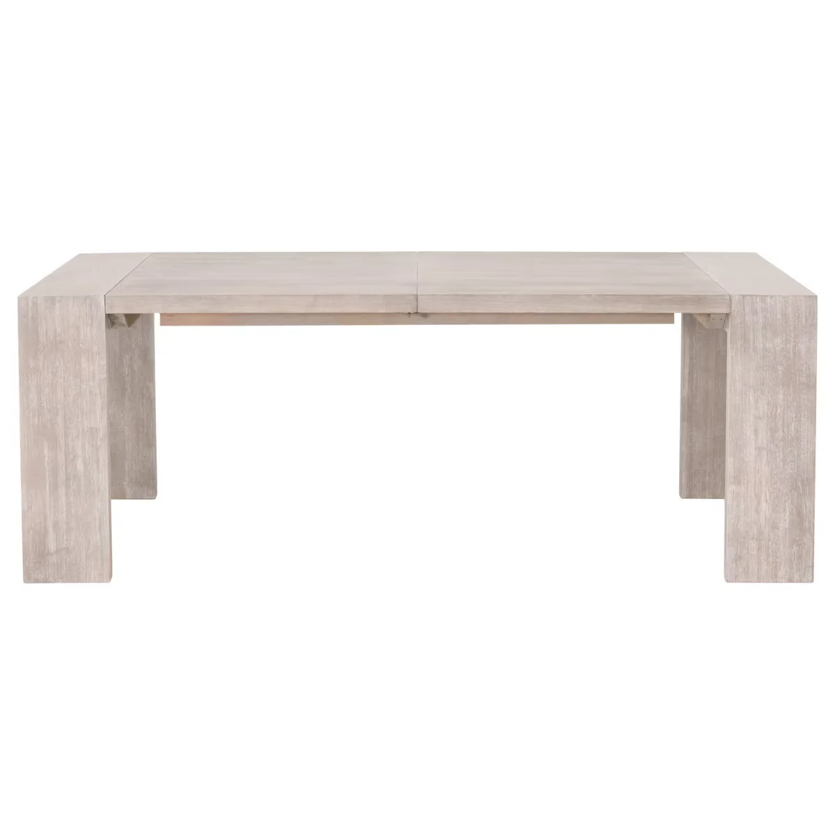 Essentials For Living Tropea Extension Dining Table ~ Natural Gray Acacia - Image 4