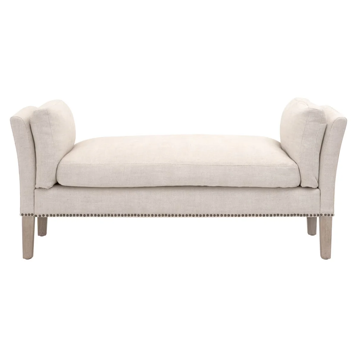 Essentials For Living Warner Bench ~ Performance Bisque French Linen