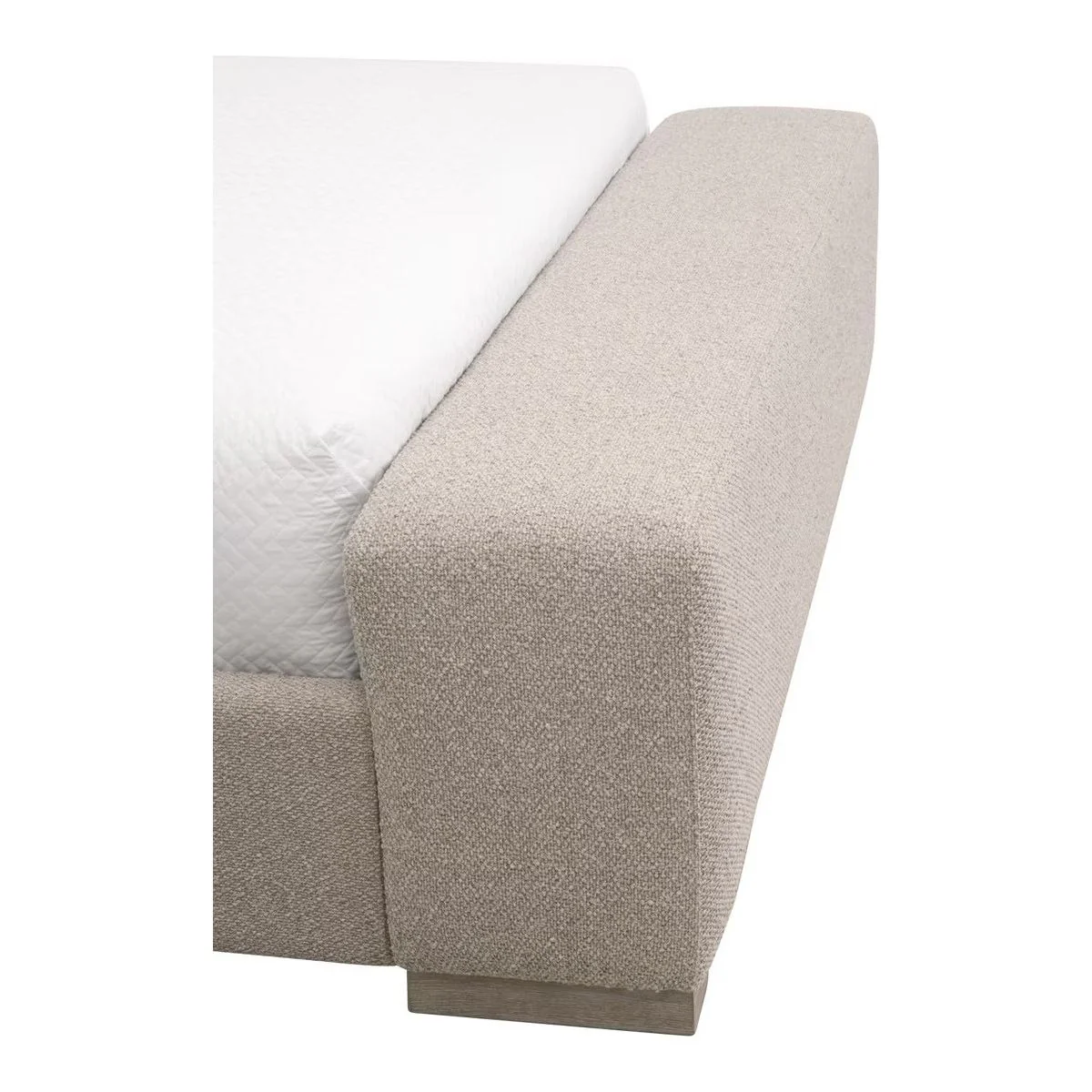 Essentials For Living Warren Standard King Bed ~ LiveSmart Gellar-Jute Performance Fabric With Natural Gray Oak - Image 11