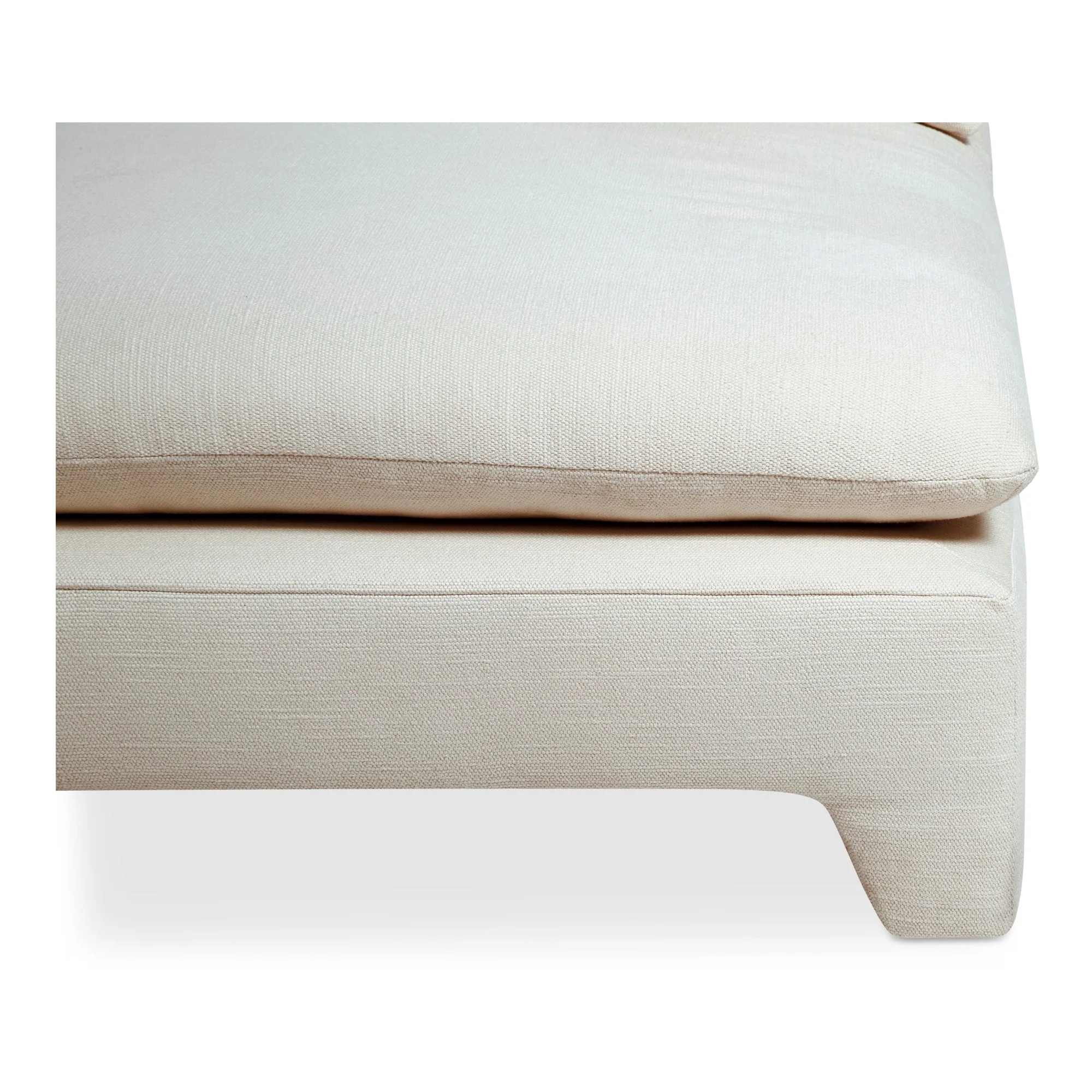 Moe's Home Collection Estelle Cream Sofa - Image 8