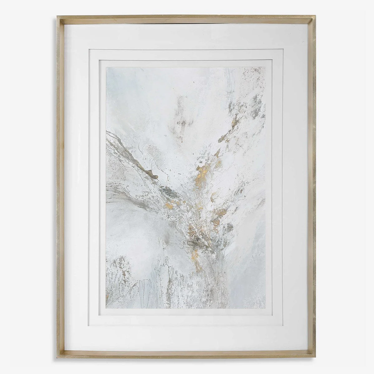 Uttermost Ethos Neutral Abstract Framed Print - Image 2