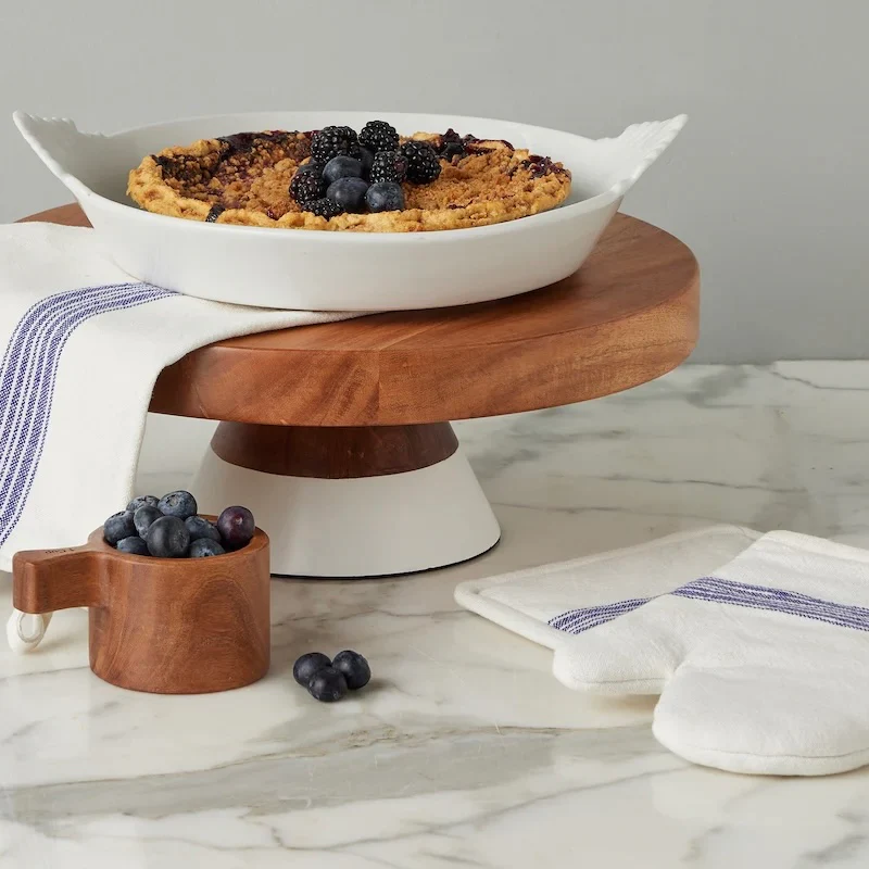 etúHOME French Bistro Wood Measuring Cups Set of 4 - Image 5