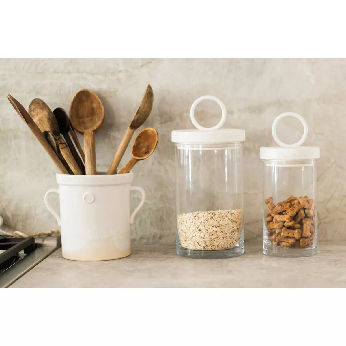 etúHOME Handthrown Pottery Collection Utensil Crocks ~ IN-STORE PURCHASE ONLY - Image 3
