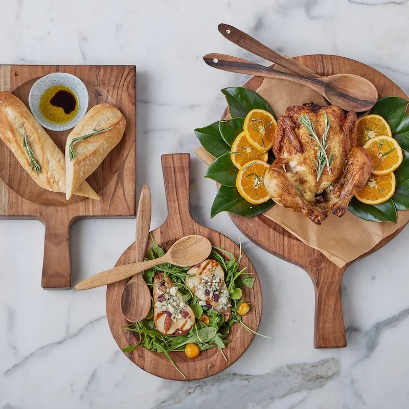 etúHOME Italian Cutting Board With Mezzaluna Set ~ Large ~ IN-STORE PURCHASE ONLY - Image 7