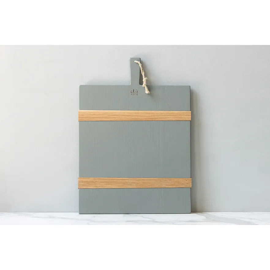etúHOME Mod Charcuterie Cheese Board, Medium Rectangle Grey ~ IN-STORE PURCHASE ONLY