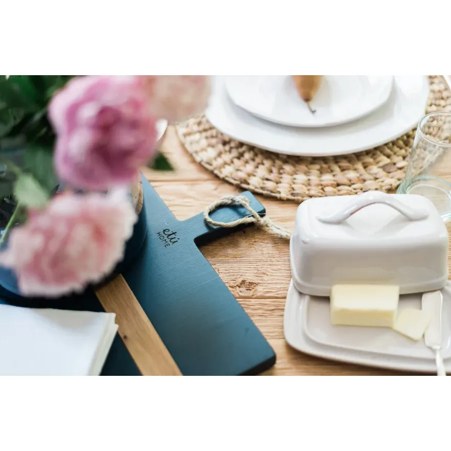 etúHOME Mod Charcuterie Cheese Board, Medium Rectangle, Navy Blue ~ IN-STORE PURCHASE ONLY - Image 7
