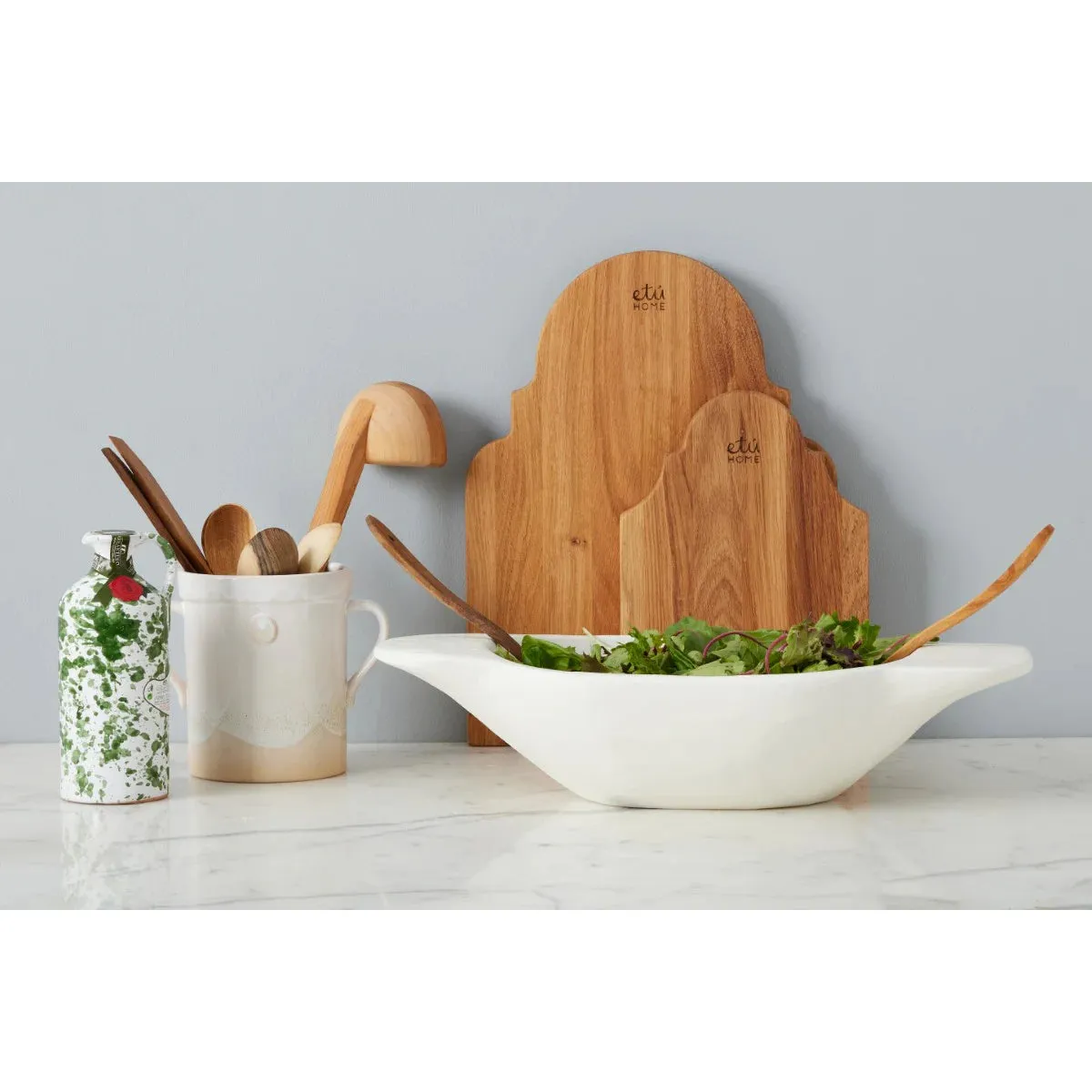 etúHOME Mod White Dough Bowl ~ Small ~ IN-STORE PURCHASE ONLY - Image 2