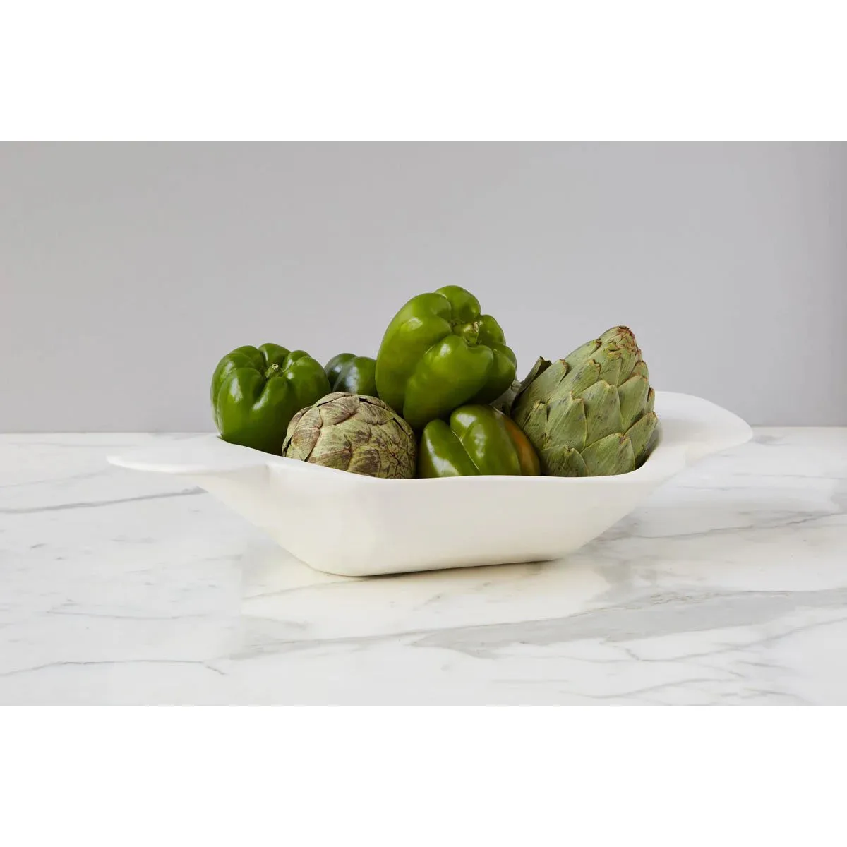 etúHOME Mod White Dough Bowl ~ Small ~ IN-STORE PURCHASE ONLY - Image 4