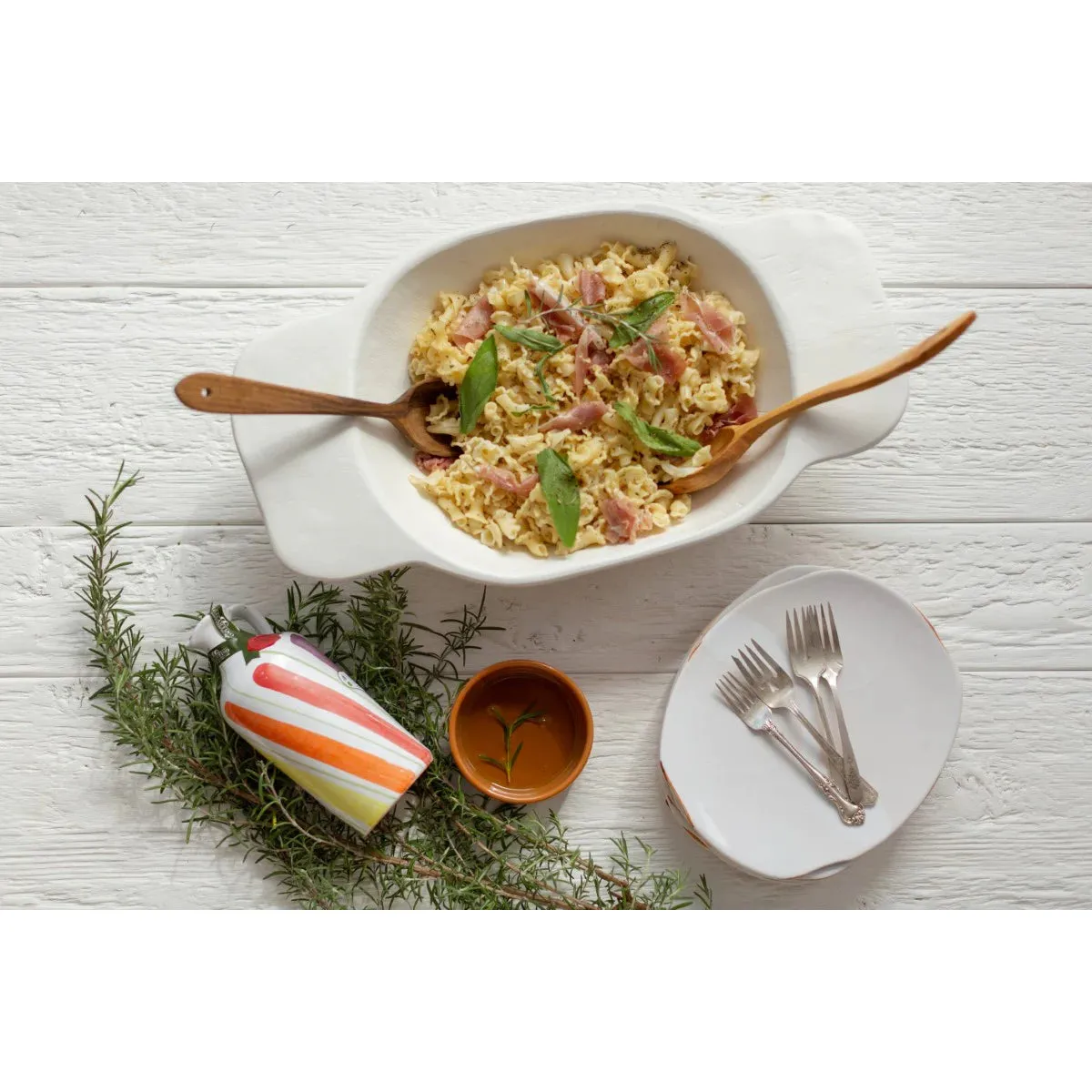 etúHOME Mod White Dough Bowl ~ Small ~ IN-STORE PURCHASE ONLY - Image 6