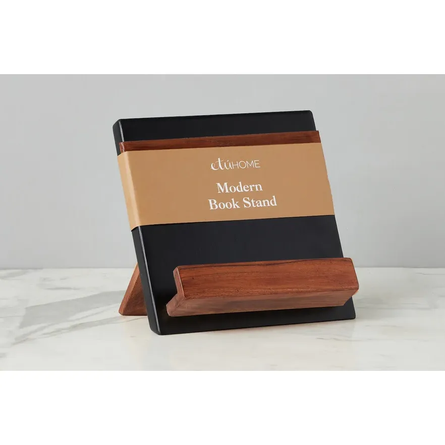 etúHOME Modern iPad / Cookbook Holder, Black ~IN-STORE PURCHASE ONLY - Image 2