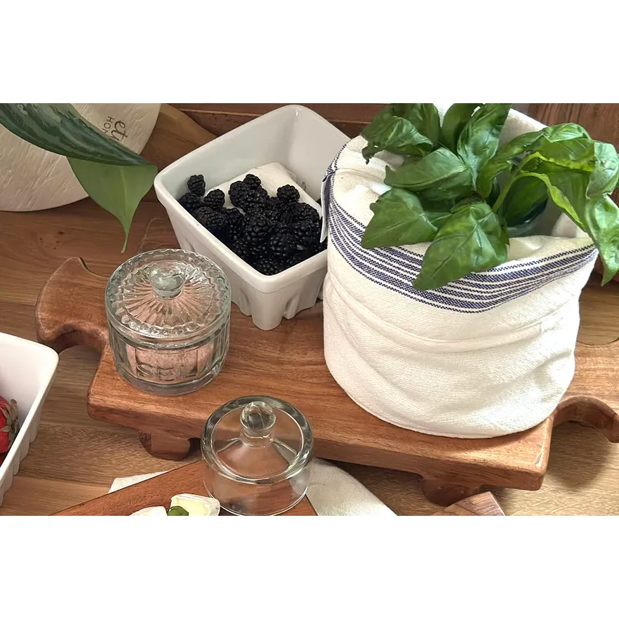 etúHOME Normandy Wood Riser Footed Tray, Small ~ IN-STORE PURCHASE ONLY - Image 5