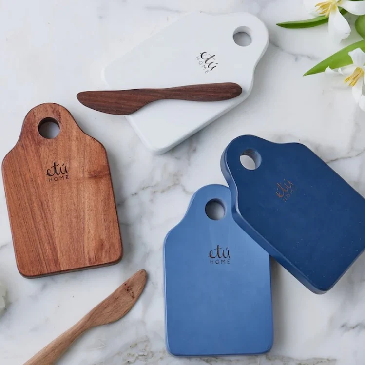 etúHOME Small Dutch Cheese Board ~ White ~ IN-STORE PURCHASE ONLY - Image 4