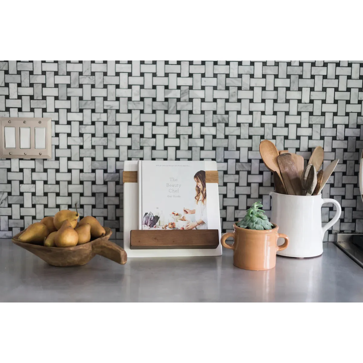 etúHOME White Mod iPad / Cookbook Holder ~ IN-STORE PURCHASE ONLY - Image 2