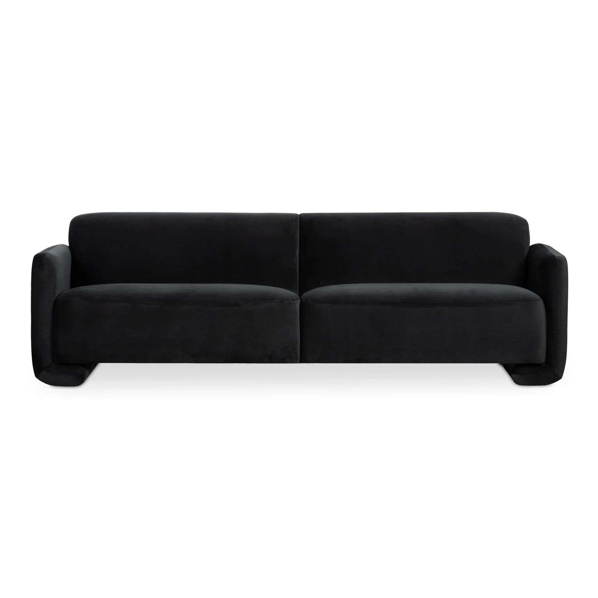 Moe's Home Collection Fallon Shadow Grey Sofa