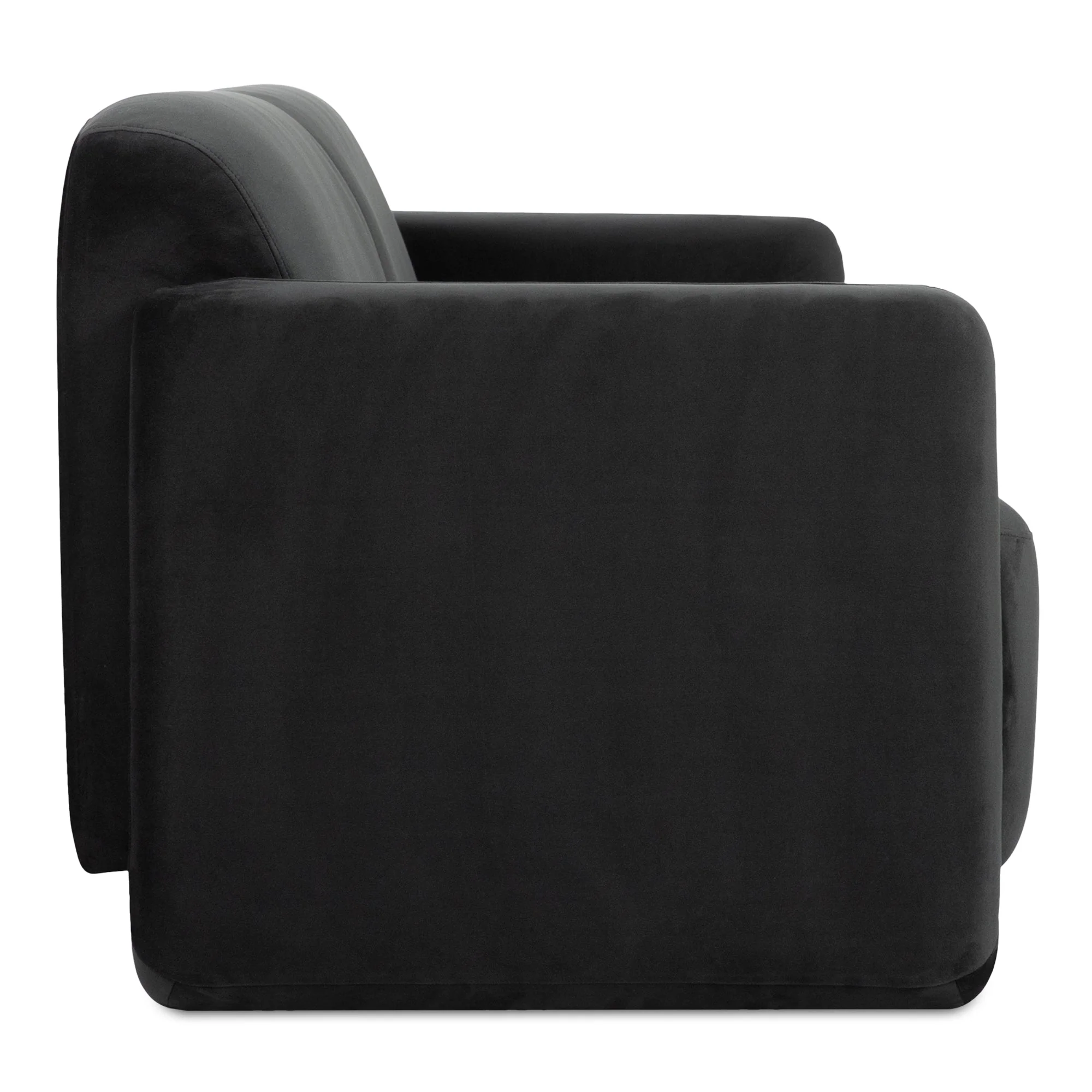 Moe's Home Collection Fallon Shadow Grey Sofa - Image 3